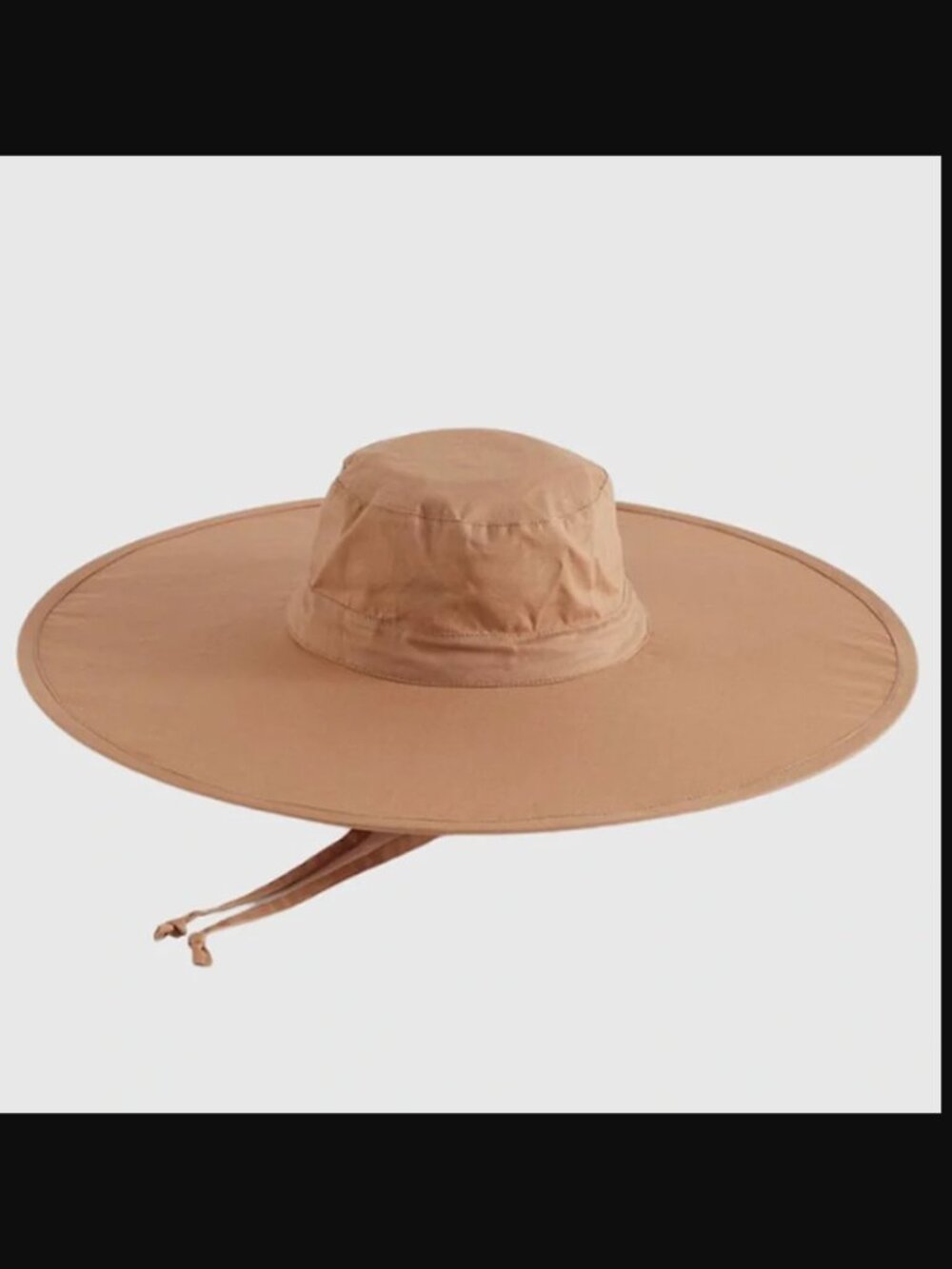 BAGGU / Packable Sun Hat / Tan Adobe
